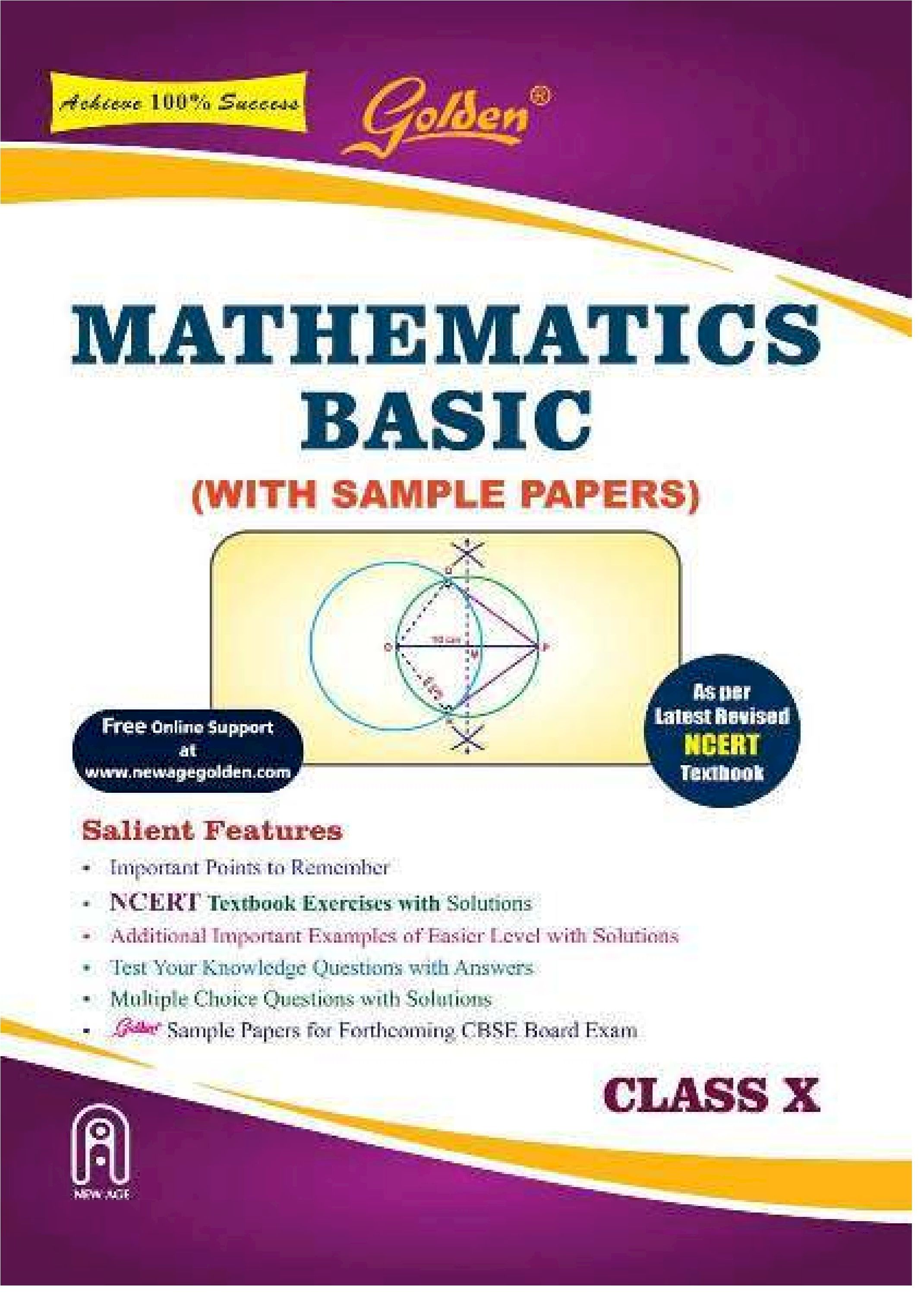 GOLDEN GUIDE CLASS 10 MATHEMATICS BASIC