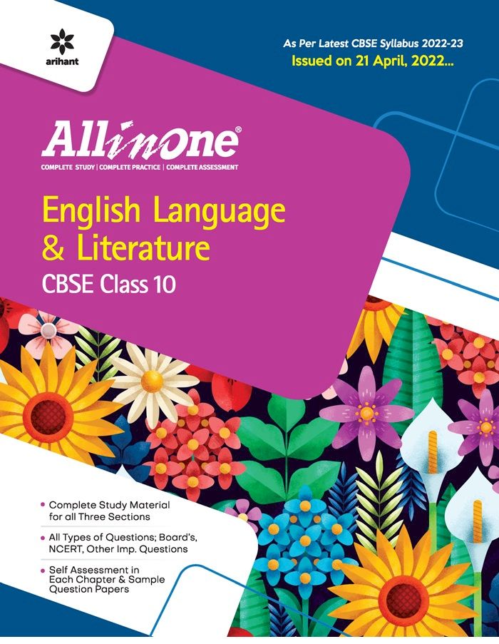 ARIHANT ALL IN ONE CLASS 10 ENGLISH LANGUAGE & LITERATURE