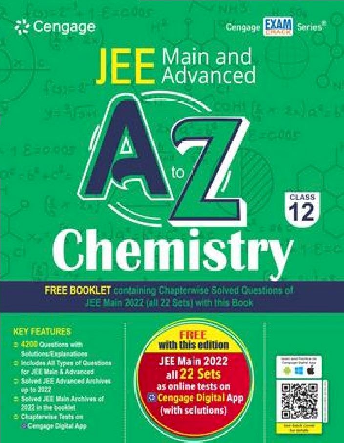 CENGAGE A TO Z CHEMISTRY FOR JEE MAIN & ADVANCED CLASS 12