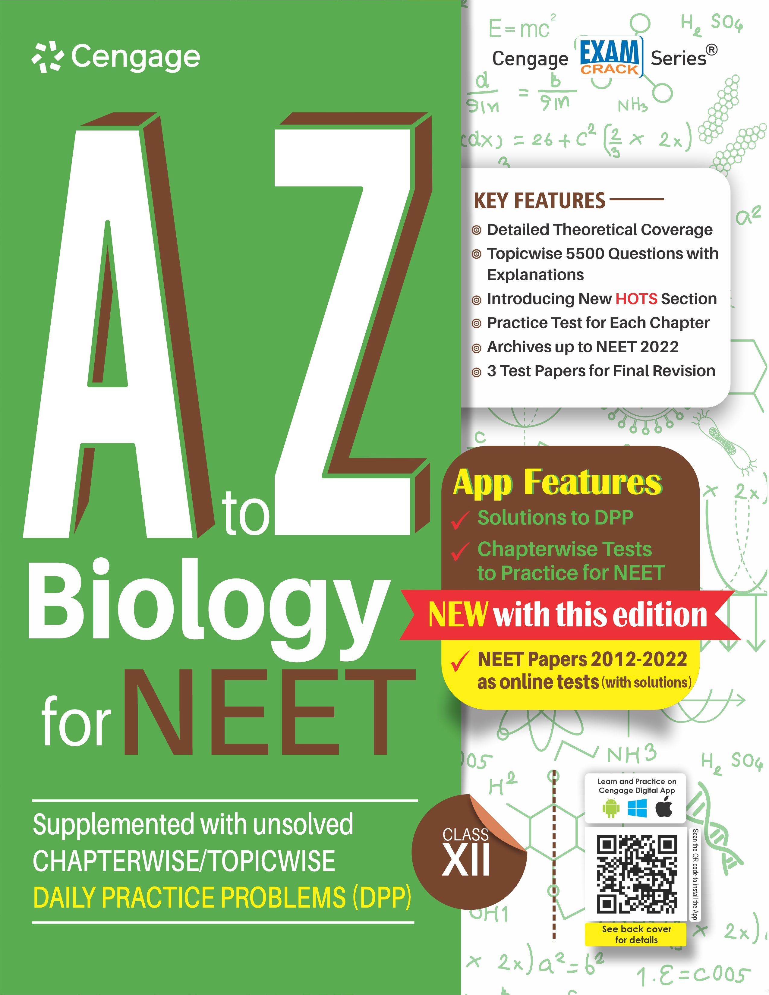 CENGAGE A TO Z BIOLOGY FOR NEET CLASS 12