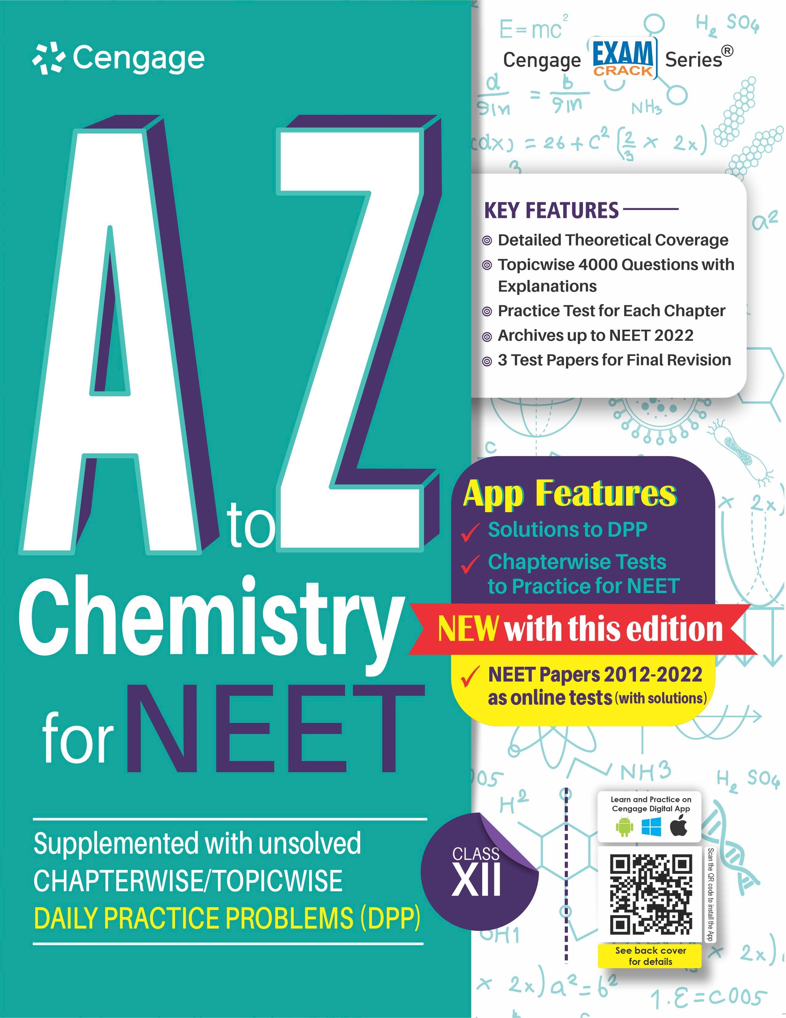 CENGAGE A TO Z CHEMISTRY FOR NEET CLASS 12