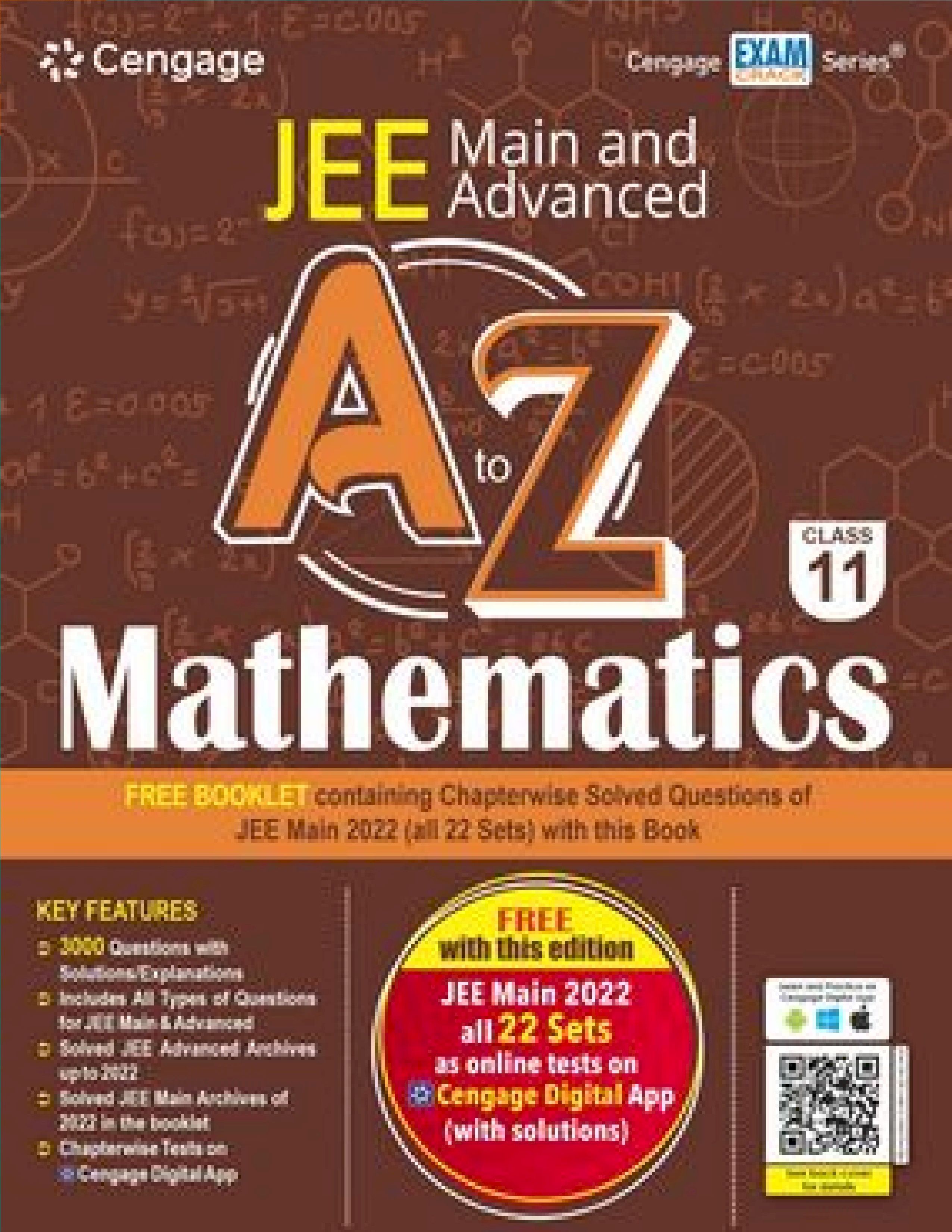 CENGAGE A TO Z MATHEMATICS FOR JEE MAIN & ADVANCED CLASS 11