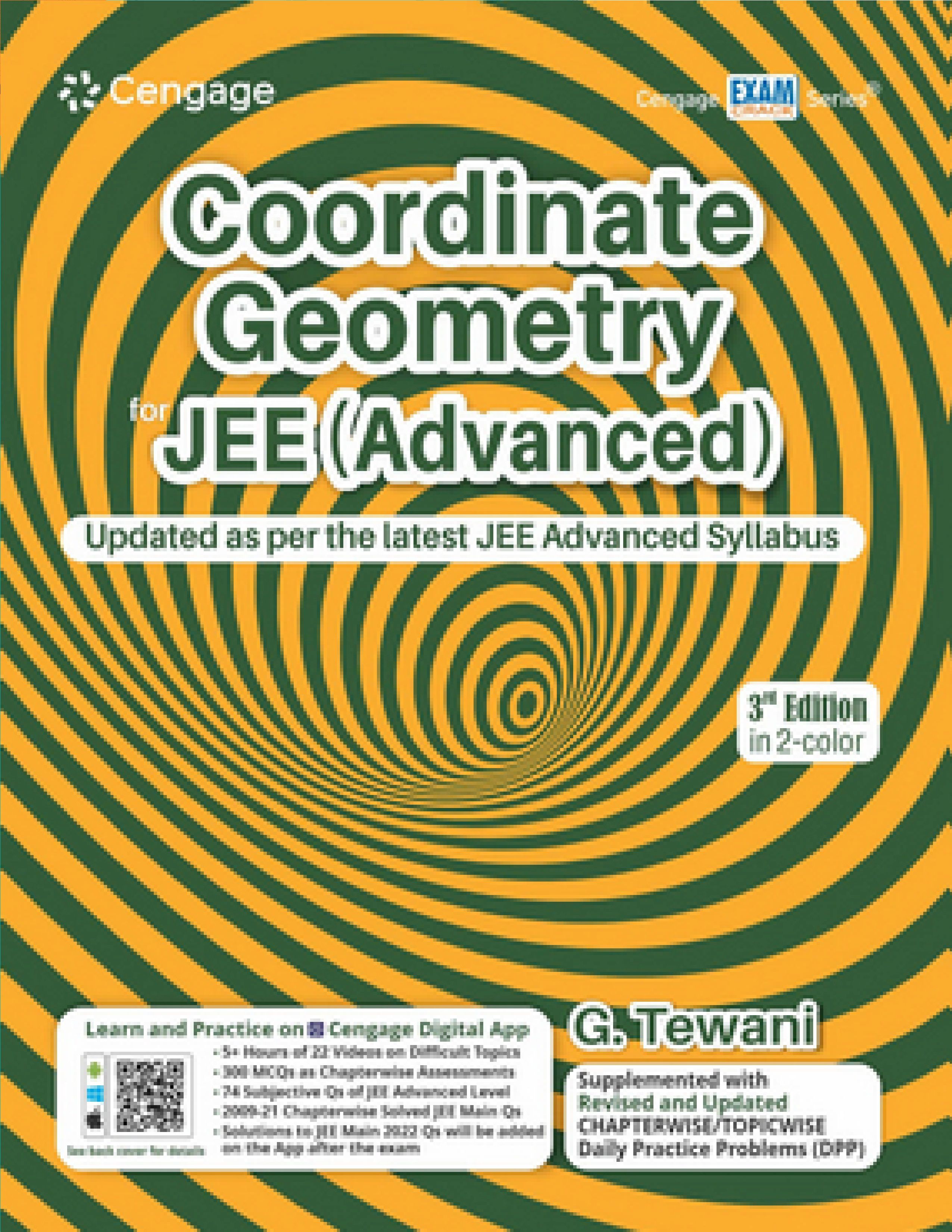 CENGAGE MATHEMATICS COORDINATE GEOMETRY FOR JEE (ADVANCED)