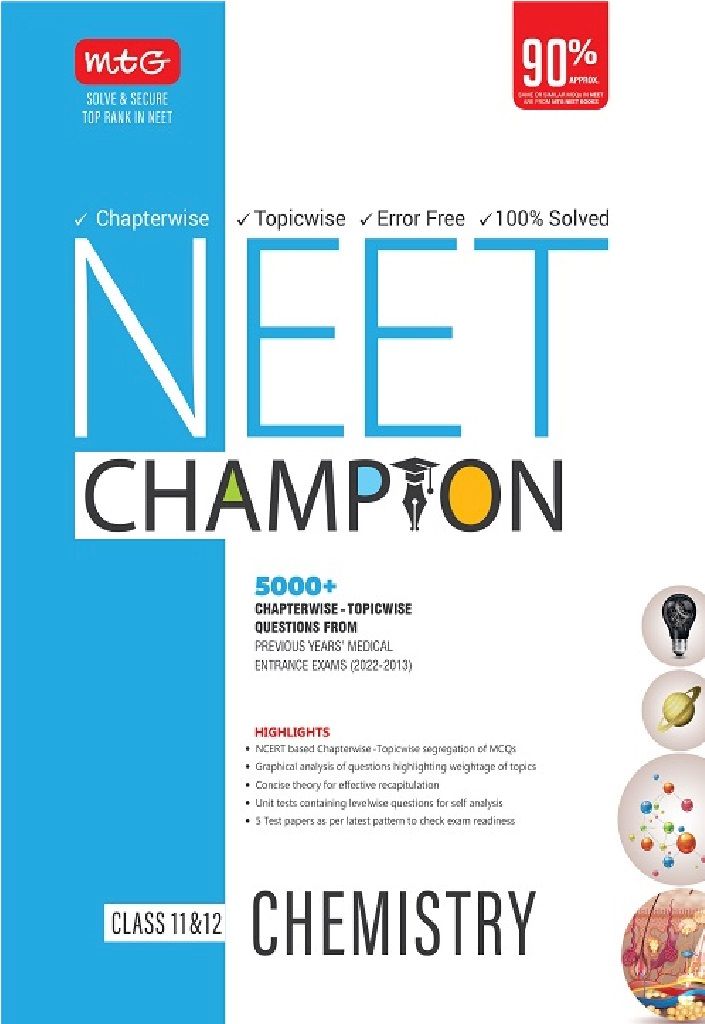 MTG NEET CHAMPION CHEMISTRY