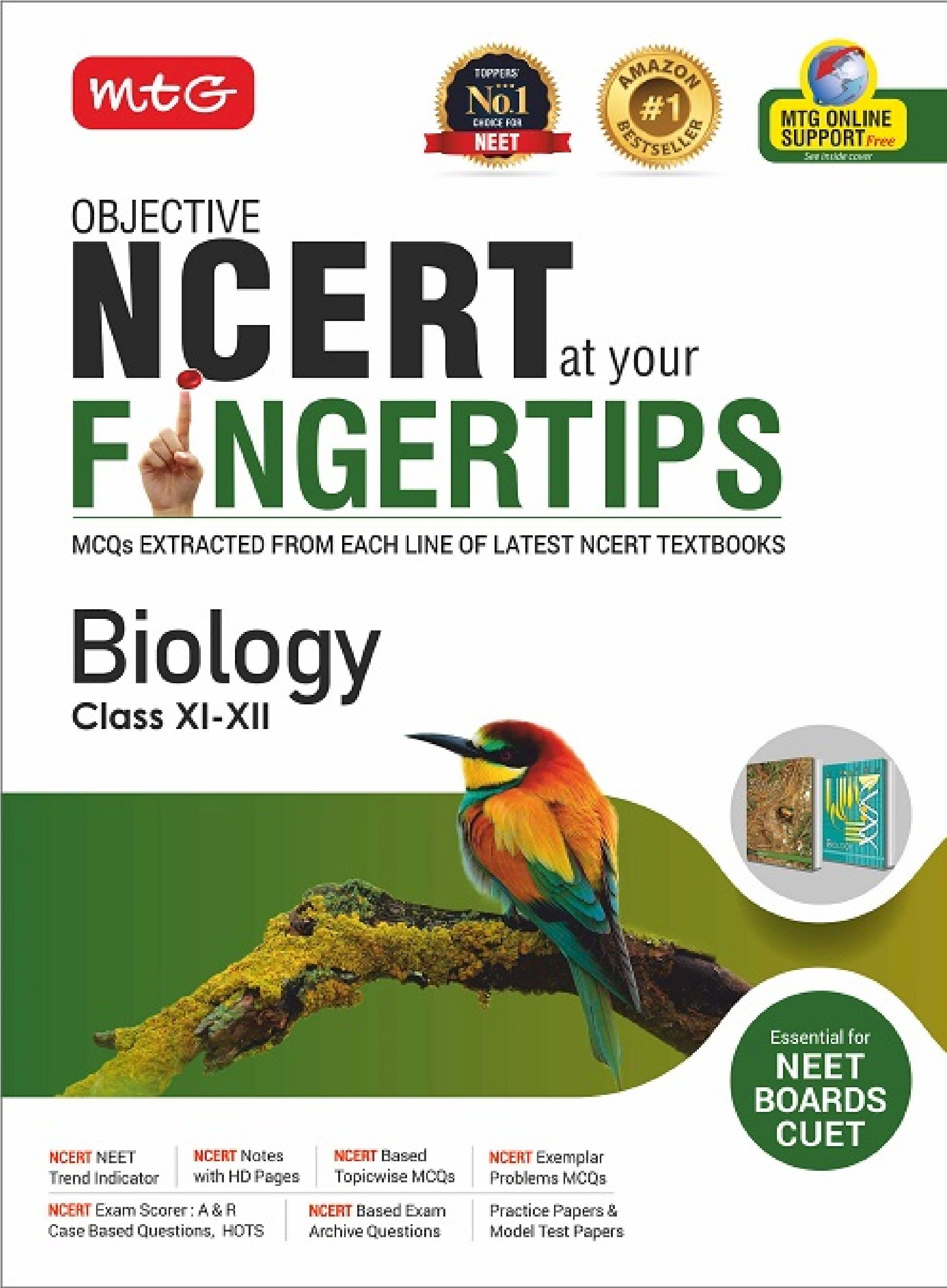 MTG OBJECTIVE NCERT AT YOUR FINGERTIPS BIOLOGY