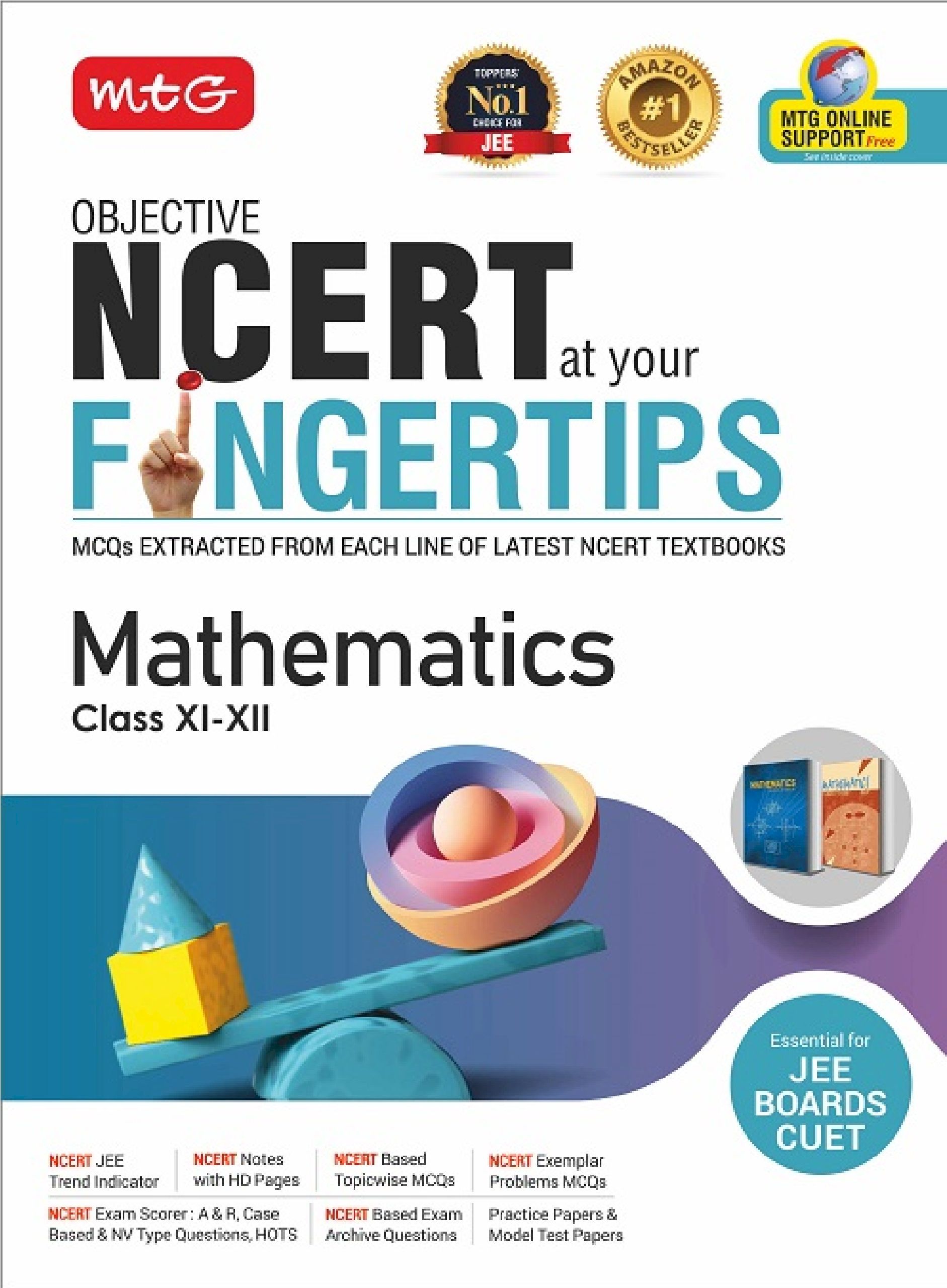 MTG OBJECTIVE NCERT AT YOUR FINGERTIPS MATHEMATICS