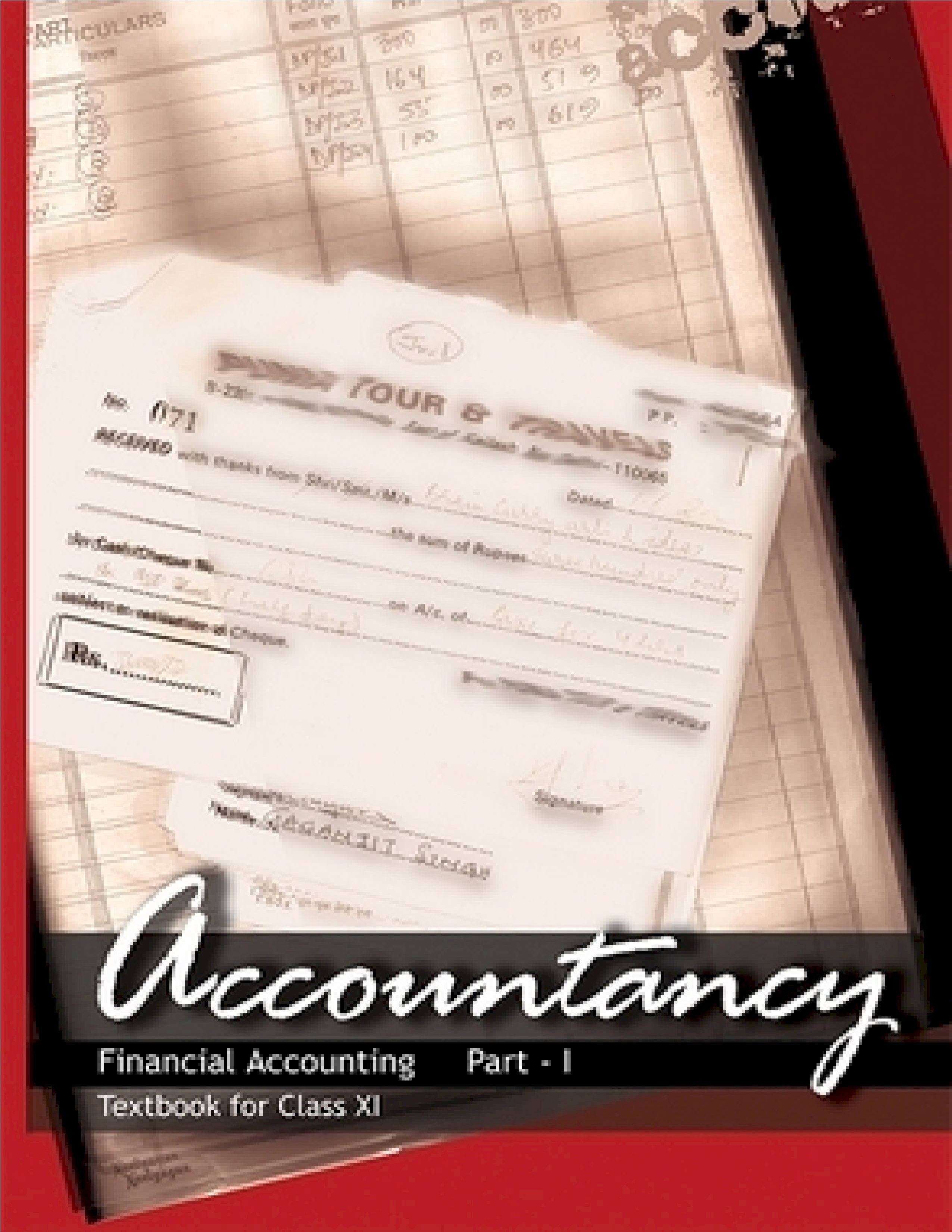 NCERT TEXTBOOK CLASS 11 ACCOUNTANCY PART - I