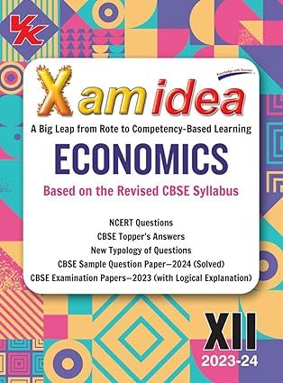 XAM IDEA CHAPTERWISE QUESTION BANK CLASS 12 ECONOMICS