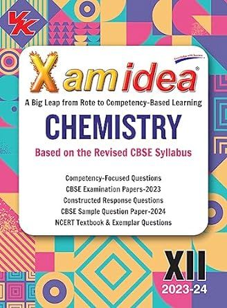 XAM IDEA CHAPTERWISE QUESTION BANK CLASS 12 CHEMISTRY