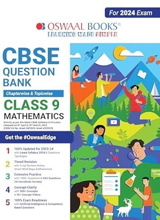 OSWAAL QUESTION BANK CHAPTERWISE & TOPICWISE CLASS 9 MATHEMATICS 