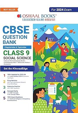 OSWAAL QUESTION BANK CHAPTERWISE & TOPICWISE CLASS 9 SOCIAL SCIENCE