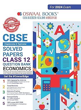 OSWAAL QUESTION BANK CHAPTERWISE & TOPICWISE CLASS 12 ECONOMICS
