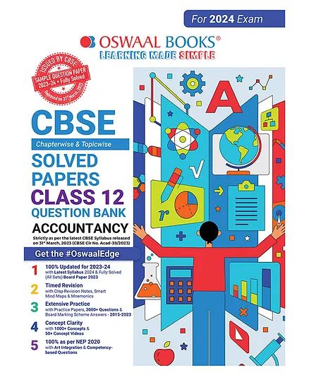 OSWAAL QUESTION BANK CHAPTERWISE & TOPICWISE CLASS 12 ACCOUNTANCY 