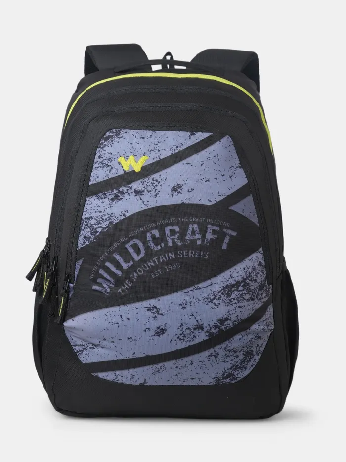 Outlander 45 Litres Laptop Backpack-Black Retro