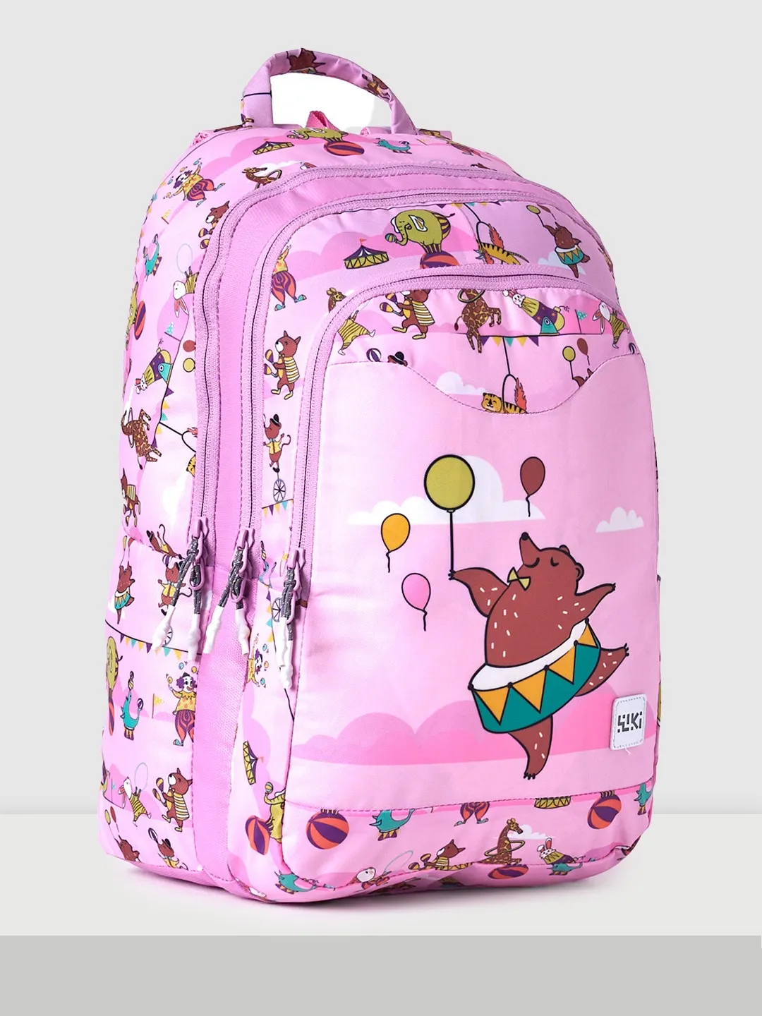 Wiki Champ 5 School Bag - Pink