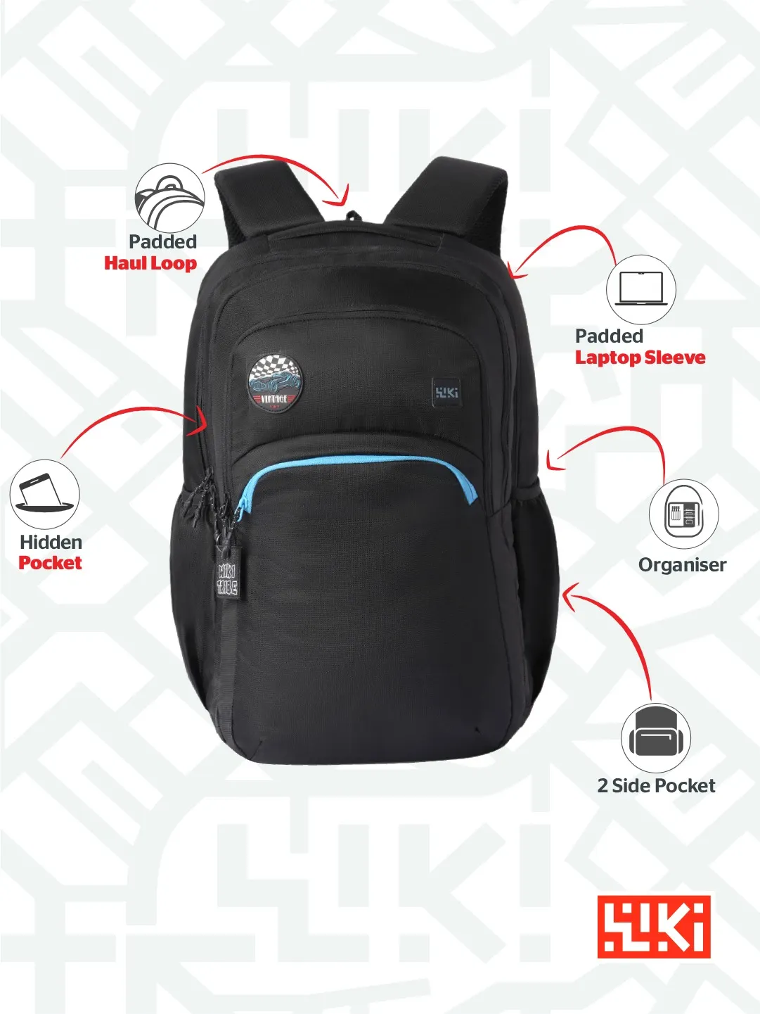 Wiki Nova 40 L Backpack - Black