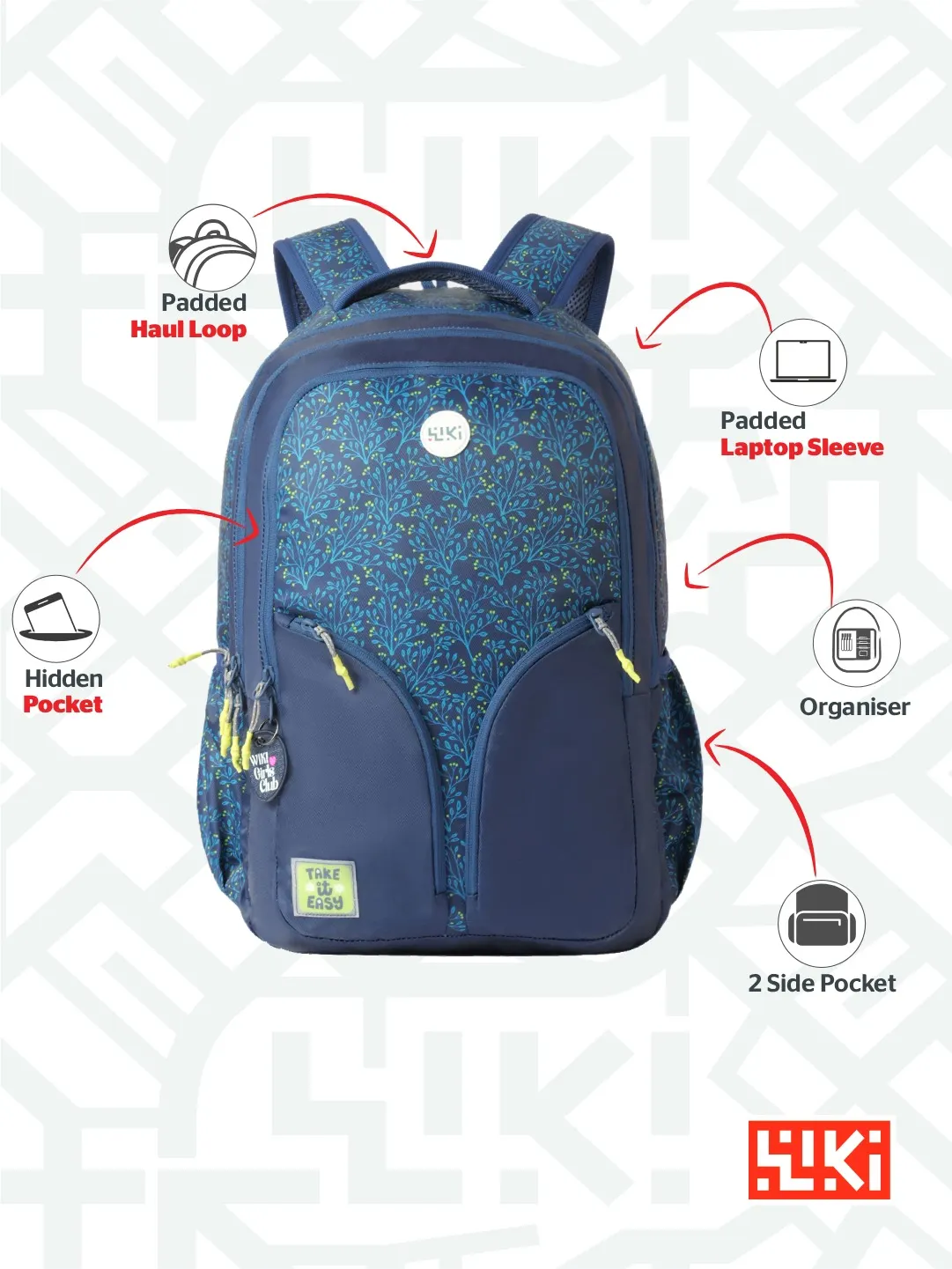 Wiki Slayy 38 L Backpack - Navy