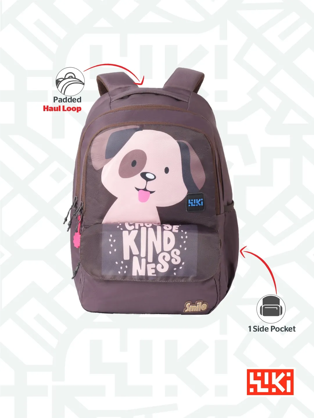 Wiki Zippy 25 L Backpack - Brown