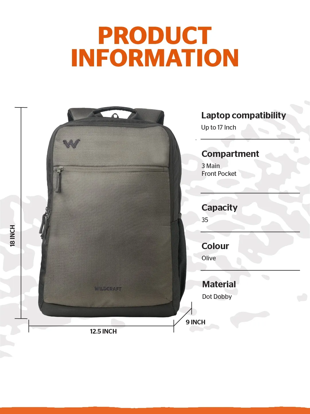 Drifter 35 Litres Laptop Backpack-Olive