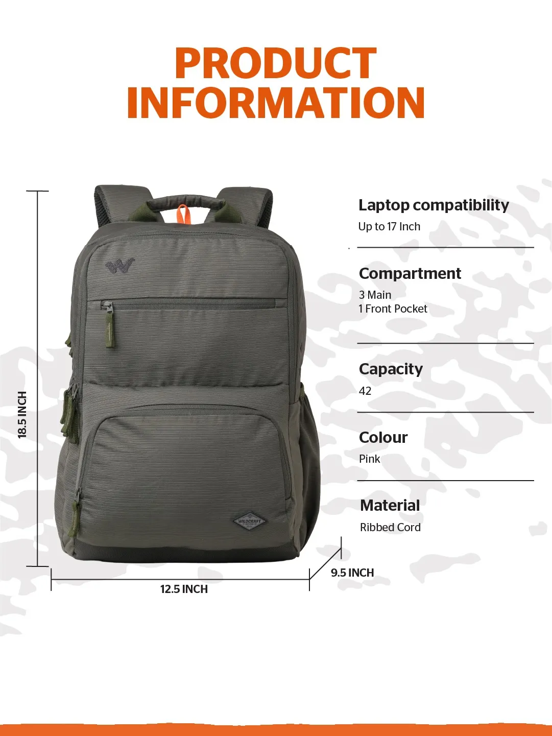 Drifter 42 Litres Laptop Backpack-Olive